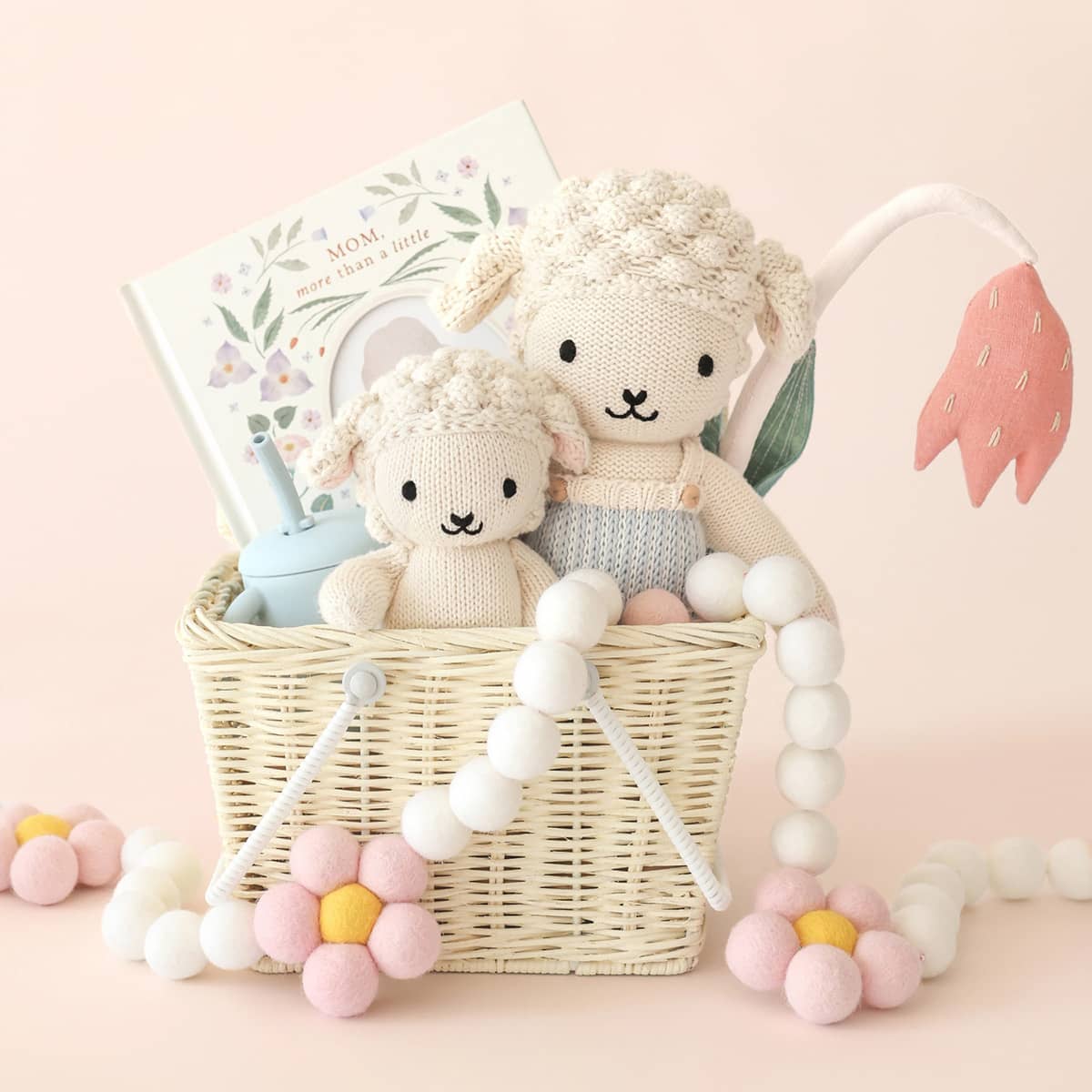 Cuddle + Kind Hand-Knit Doll - Benjamin the Lamb - Image 2