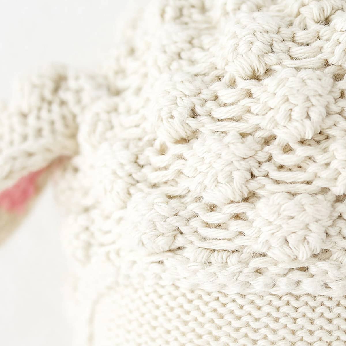 Cuddle + Kind Hand-Knit Doll - Benjamin the Lamb - Image 3