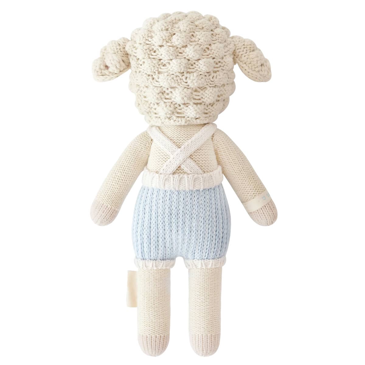 Cuddle + Kind Hand-Knit Doll - Benjamin the Lamb - Image 5