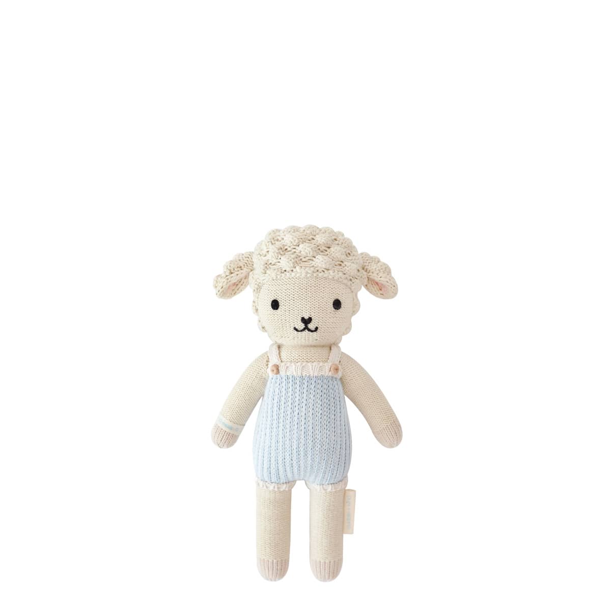 Cuddle + Kind Hand-Knit Doll - Benjamin the Lamb - Image 6