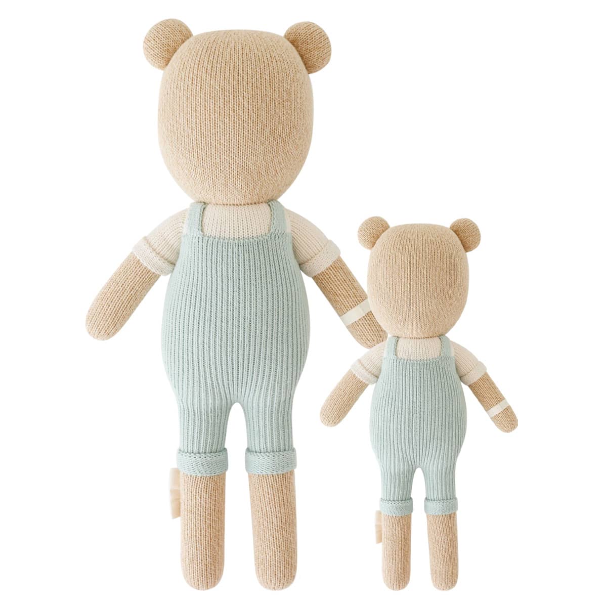 Cuddle + Kind Hand-Knit Doll - Charlie the Honey Bear - Image 6