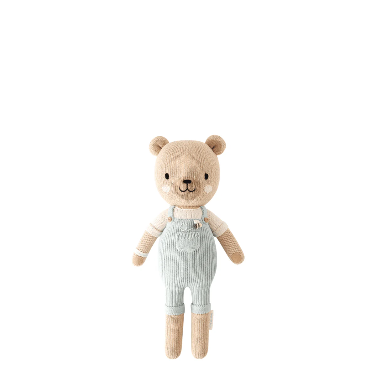 Cuddle + Kind Hand-Knit Doll - Charlie the Honey Bear - Image 8