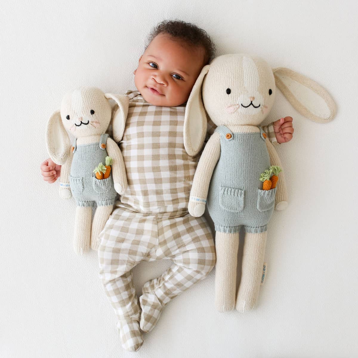 Cuddle + Kind Hand-Knit Doll - Henry the Bunny - Image 14