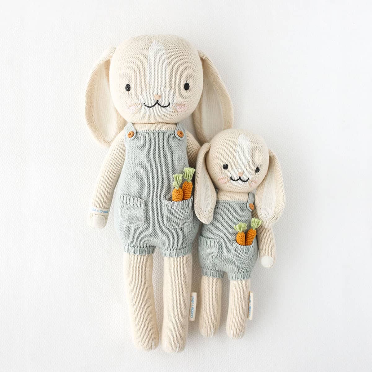 Cuddle + Kind Hand-Knit Doll - Henry the Bunny - Image 7