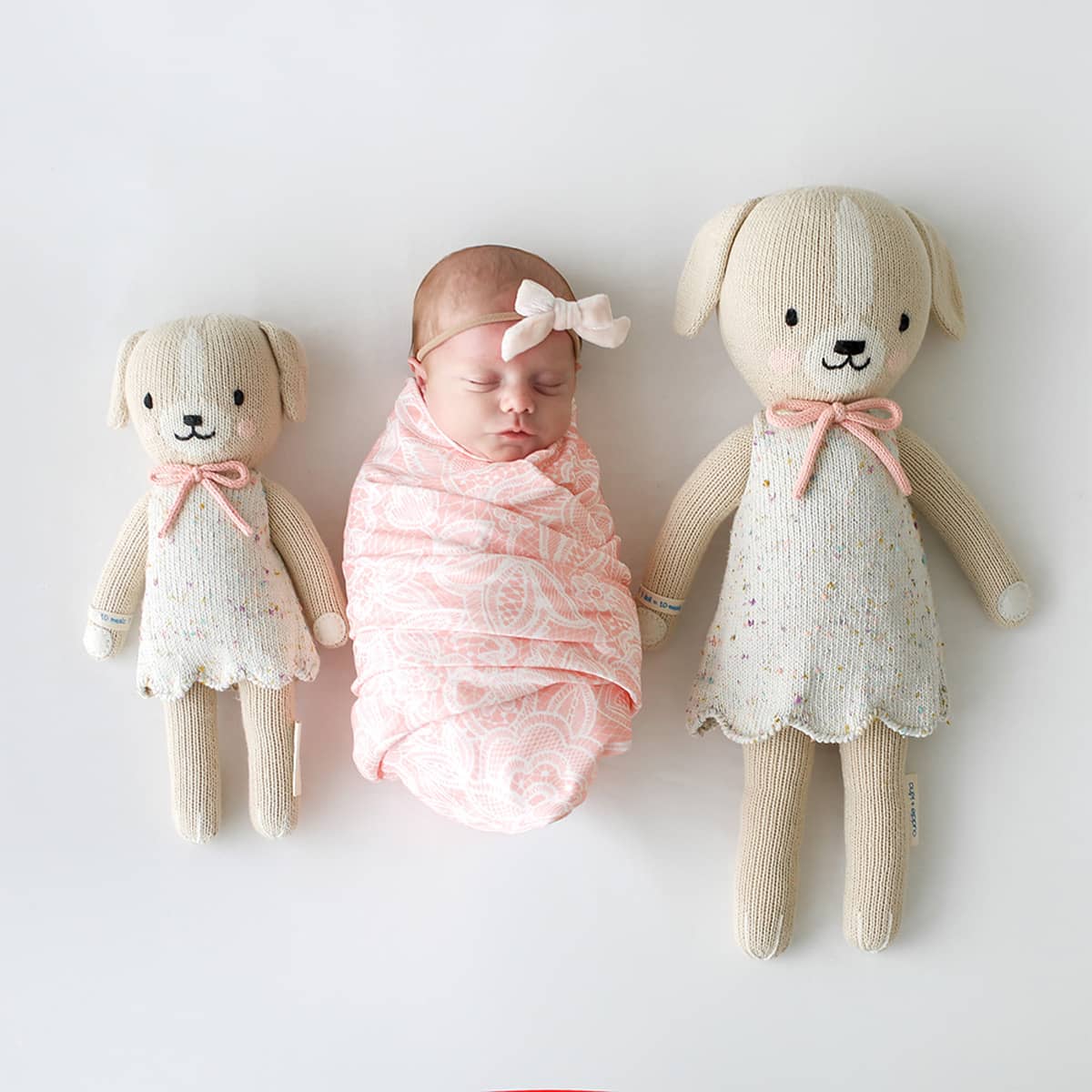 Cuddle + Kind Hand-Knit Doll - Mia the Dog - Image 2