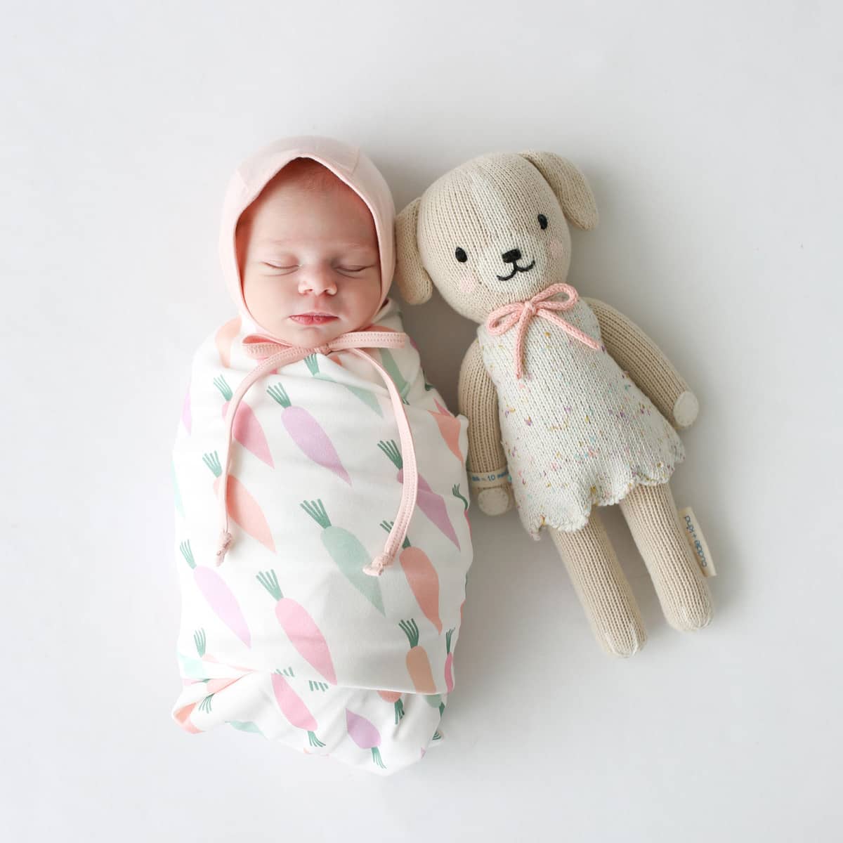 Cuddle + Kind Hand-Knit Doll - Mia the Dog - Image 4