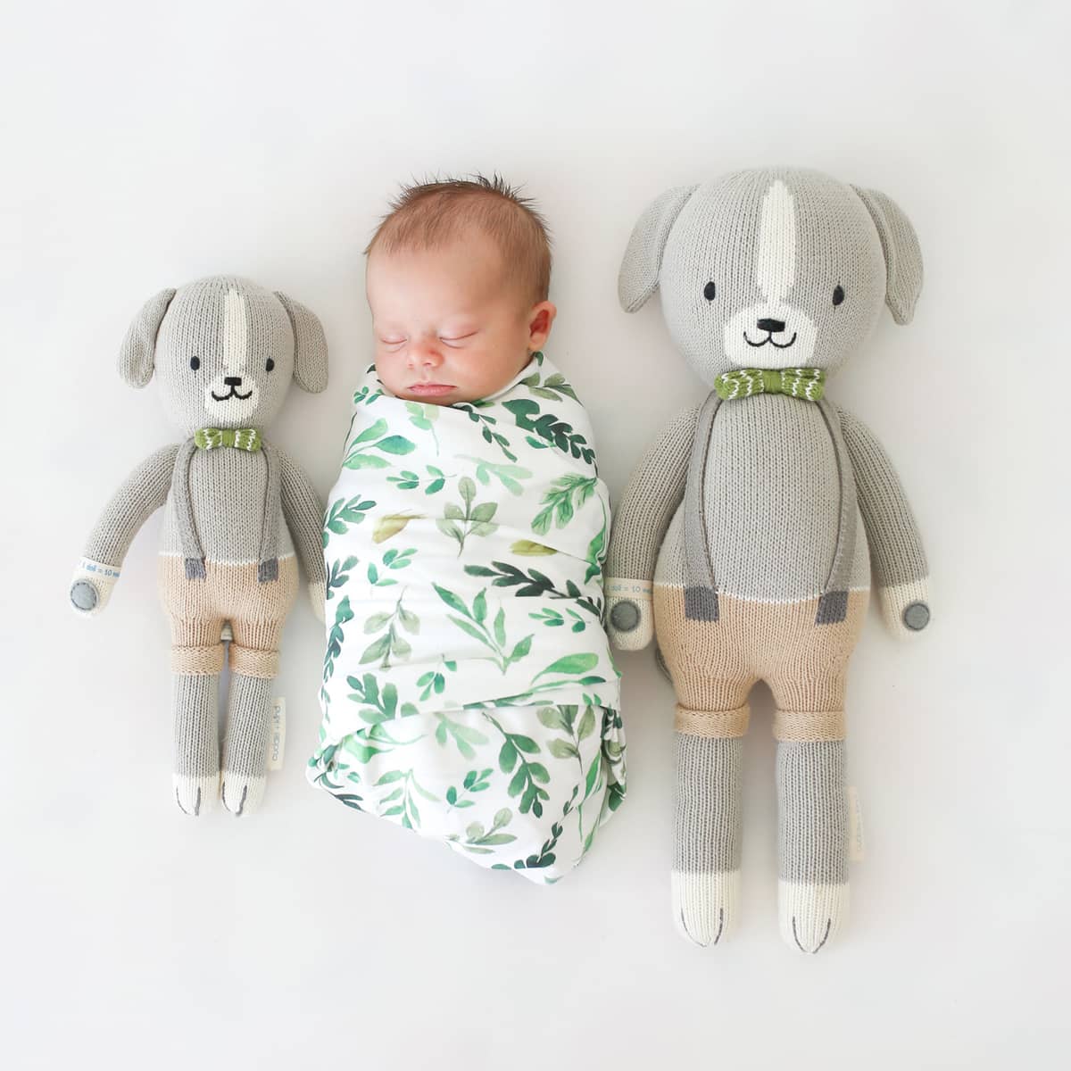 Cuddle + Kind Hand-Knit Doll - Noah the Dog - Image 2
