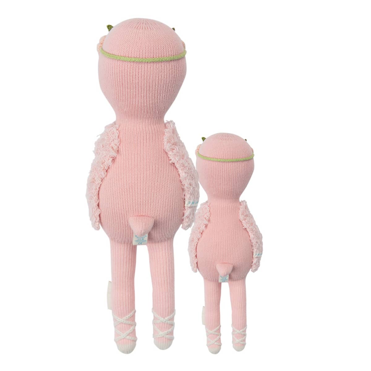 Cuddle + Kind Hand-Knit Doll - Penelope the Flamingo - Image 9