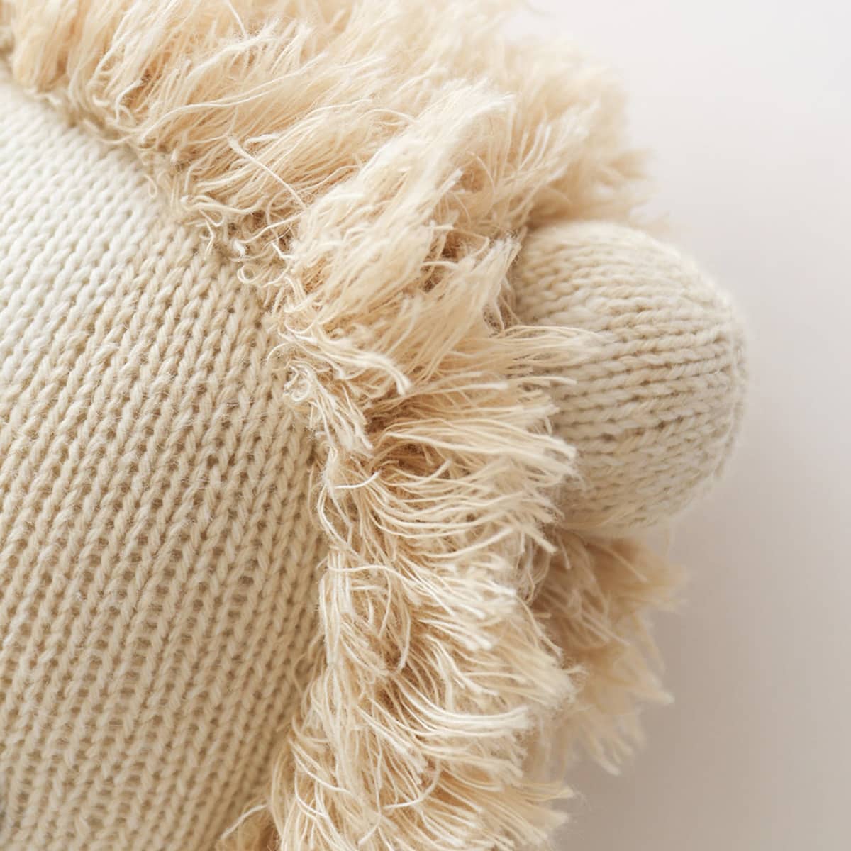 Cuddle + Kind Hand-Knit Doll - Sawyer the Lion - Image 3