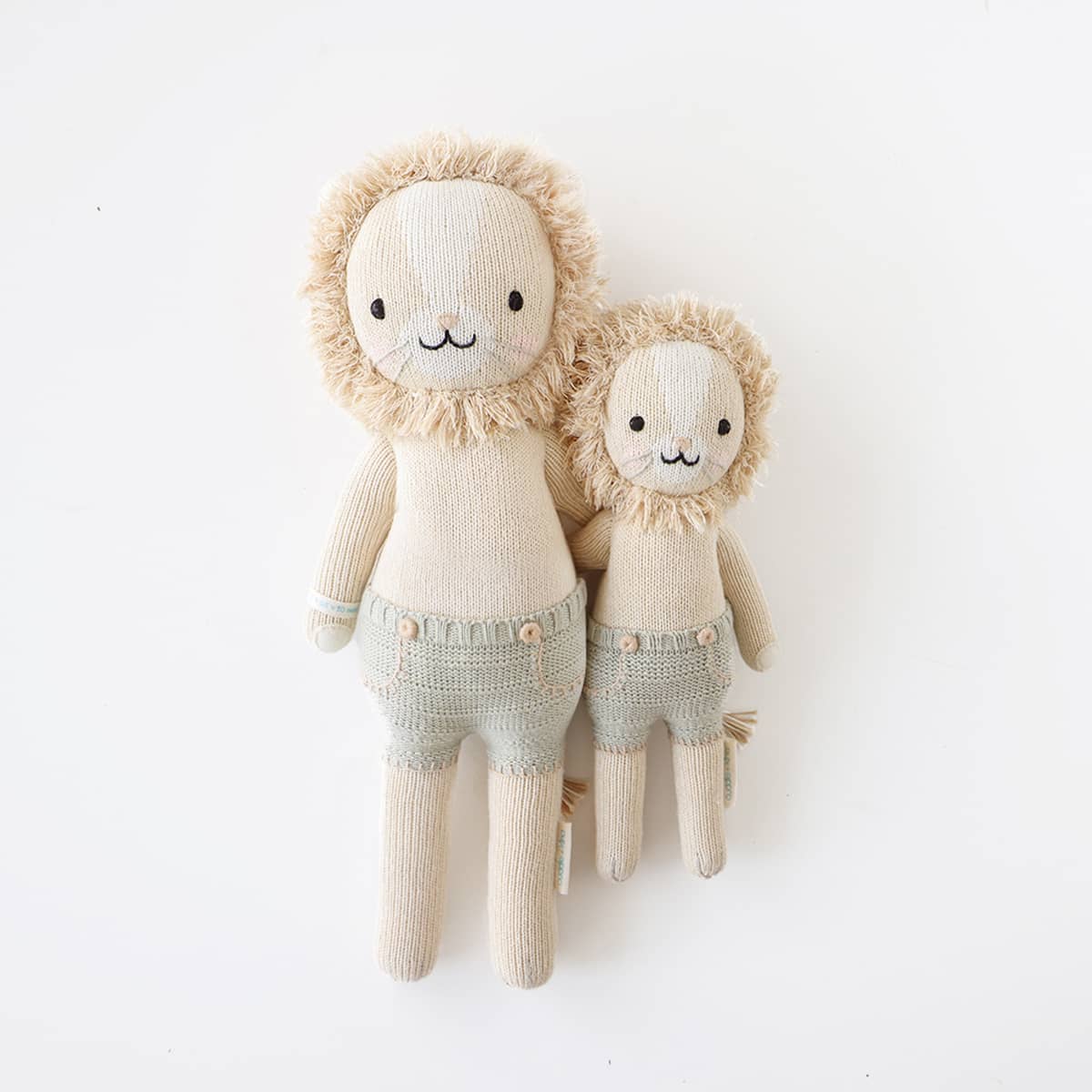 Cuddle + Kind Hand-Knit Doll - Sawyer the Lion - Image 7