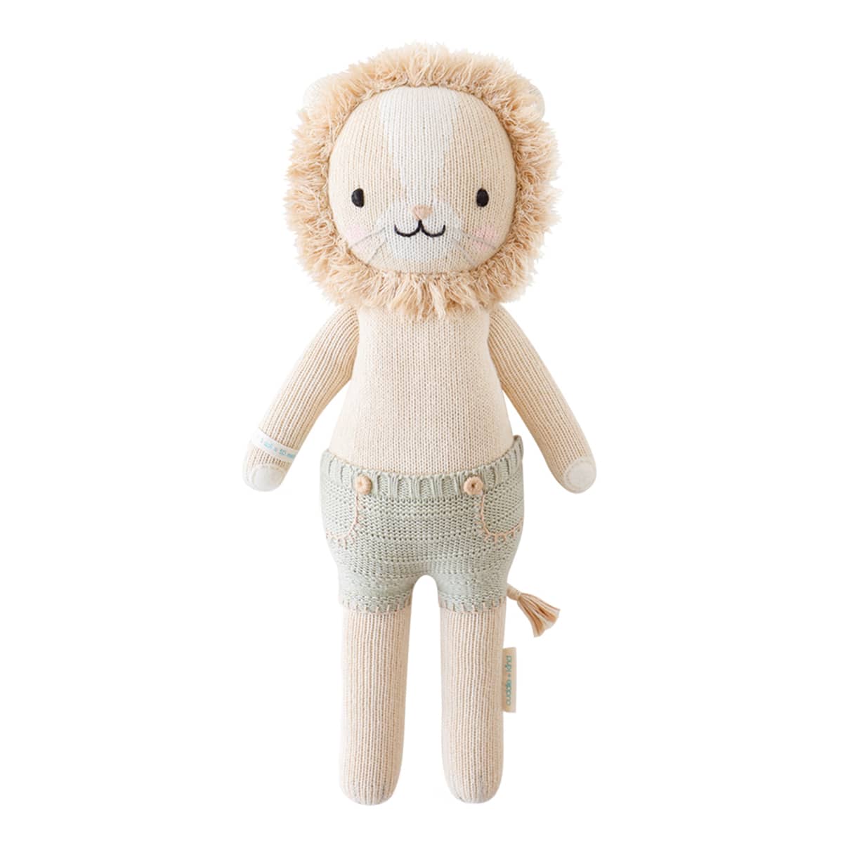 Cuddle + Kind Hand-Knit Doll - Sawyer the Lion - Image 9