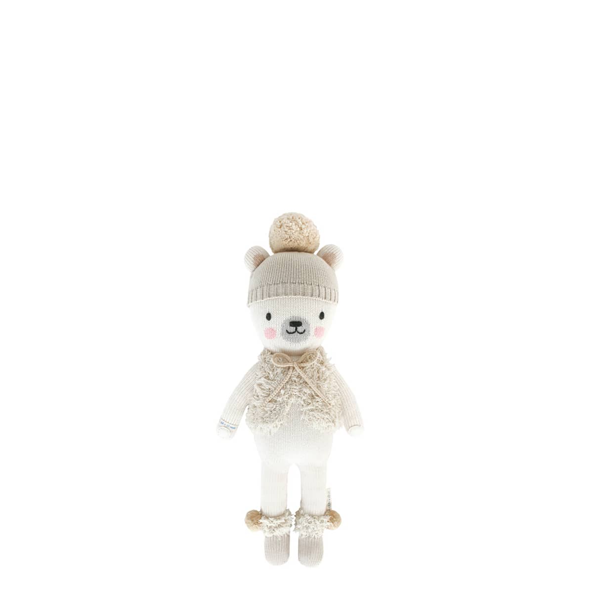 Cuddle + Kind Hand-Knit Doll - Stella the Polar Bear - Image 12