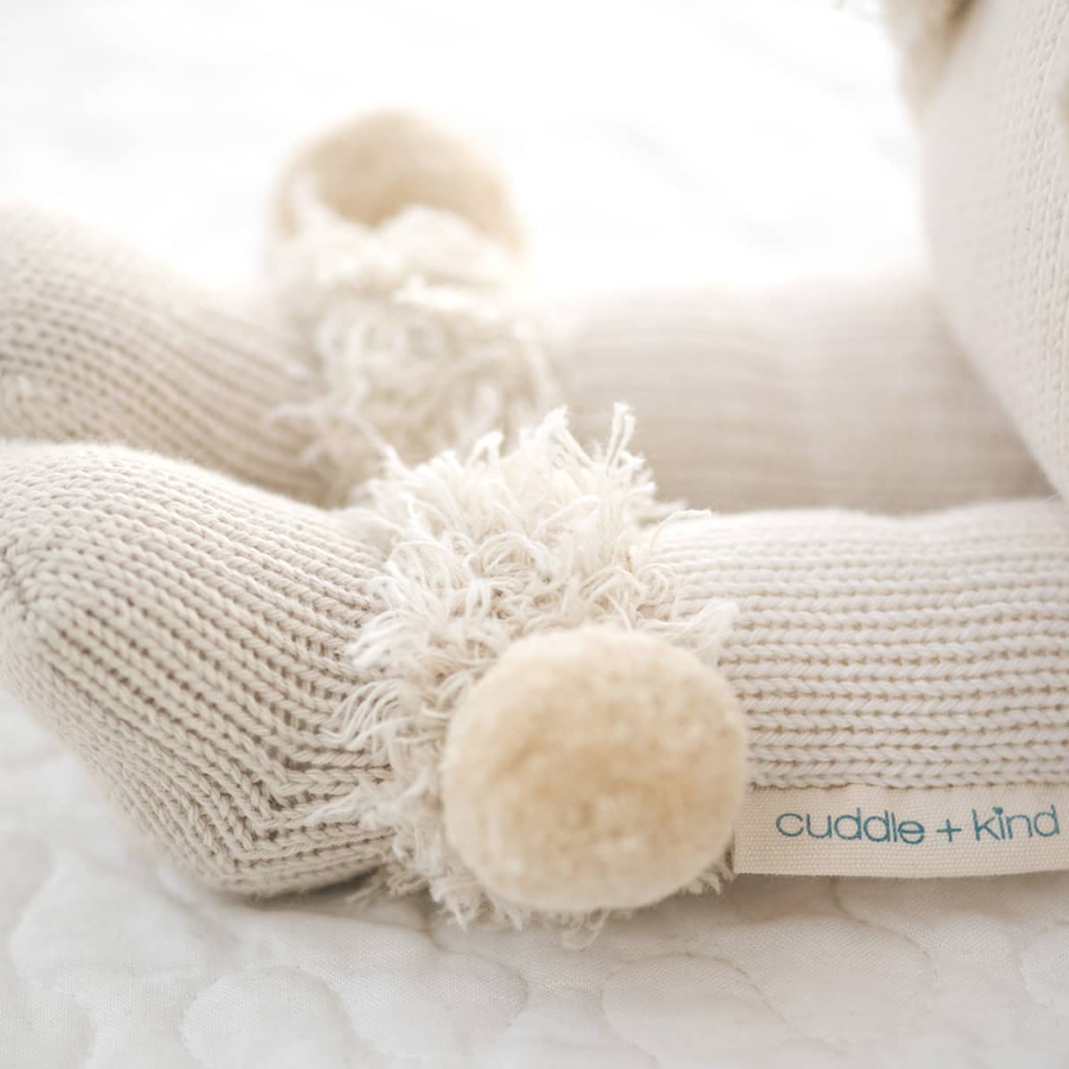 Cuddle + Kind Hand-Knit Doll - Stella the Polar Bear - Image 5