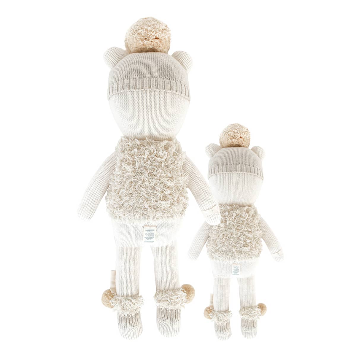 Cuddle + Kind Hand-Knit Doll - Stella the Polar Bear - Image 9