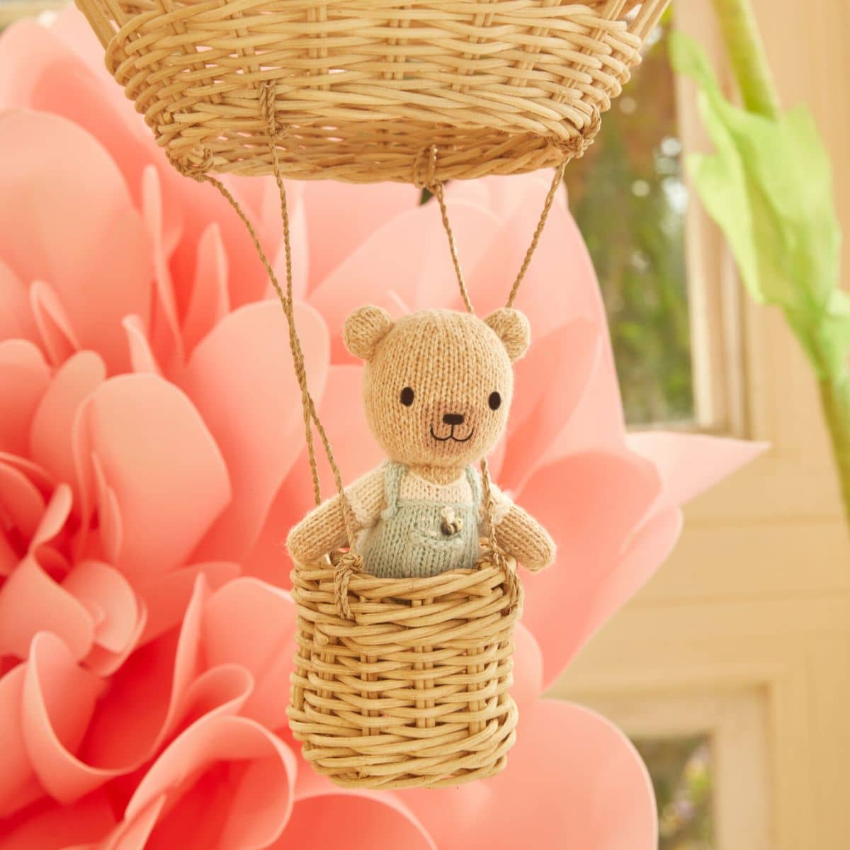 Cuddle + Kind Hand-Knit Doll - Tiny Charlie the Honey Bear - Image 4
