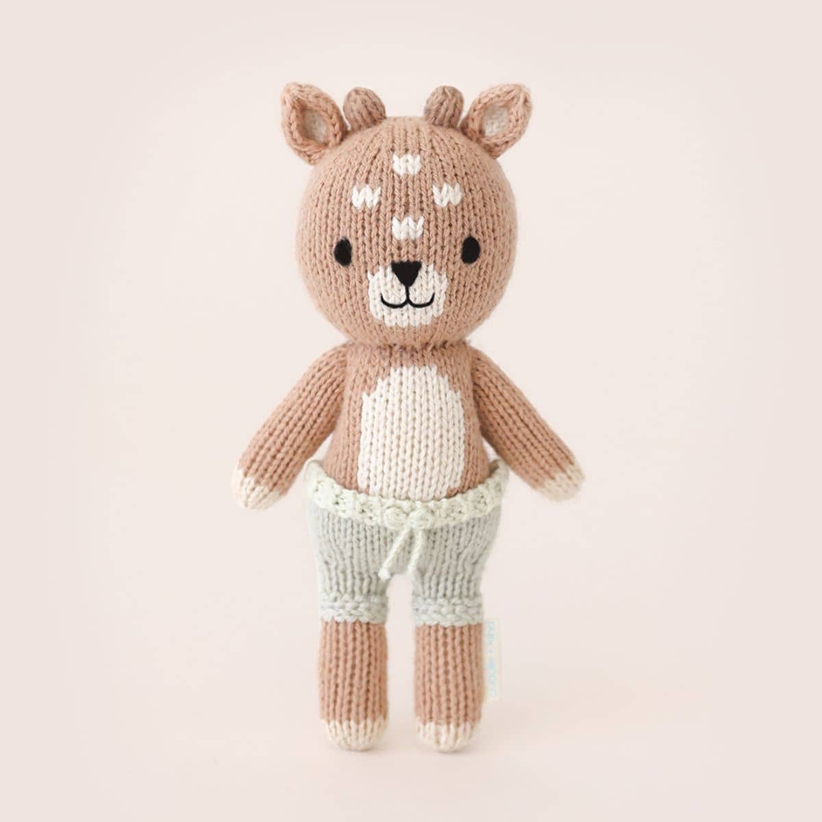 Cuddle + Kind Hand-Knit Doll - Tiny Elliot the Fawn - Image 5