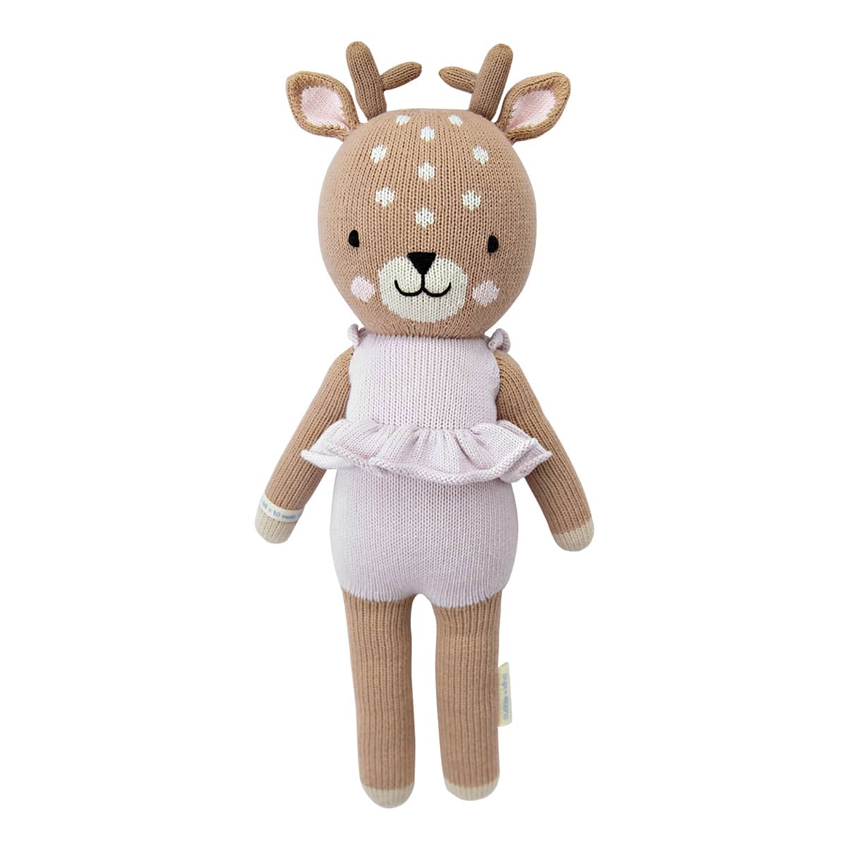 Cuddle + Kind Hand-Knit Doll - Violet the Fawn - Image 12