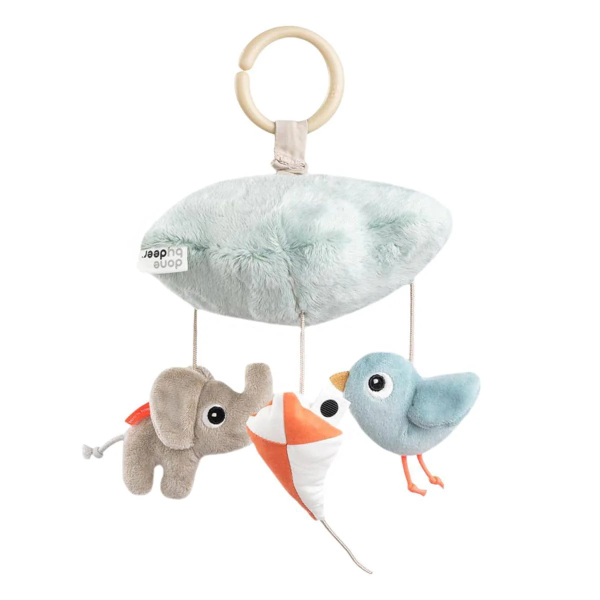 Done by Deer Musical Mobile - Playground Blue