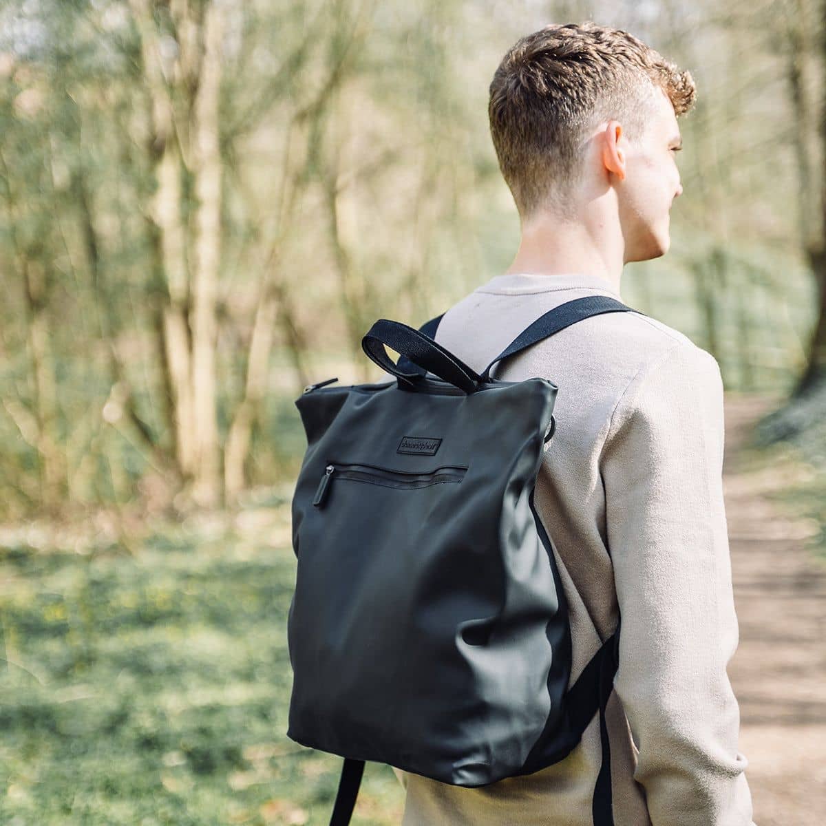 Done by Deer Nappy Bag Backpack - Black - Image 2