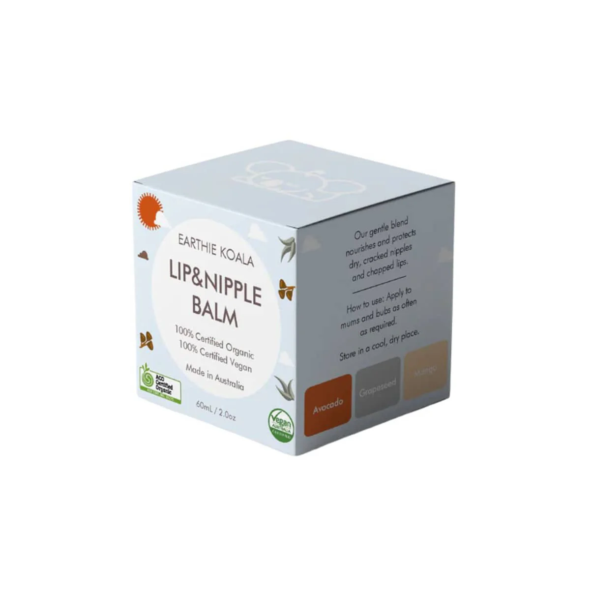 Earthie Koala Lip and Nipple Balm - Image 3