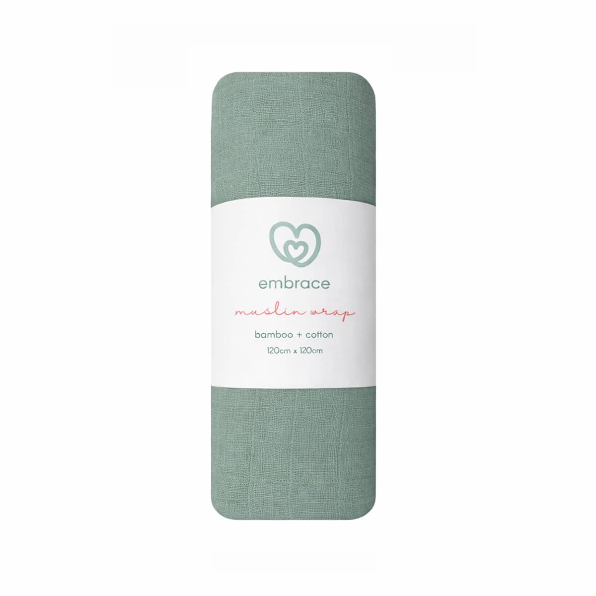 Embrace Muslin Breeze Baby Swaddle - Seagrass Cove - Image 2
