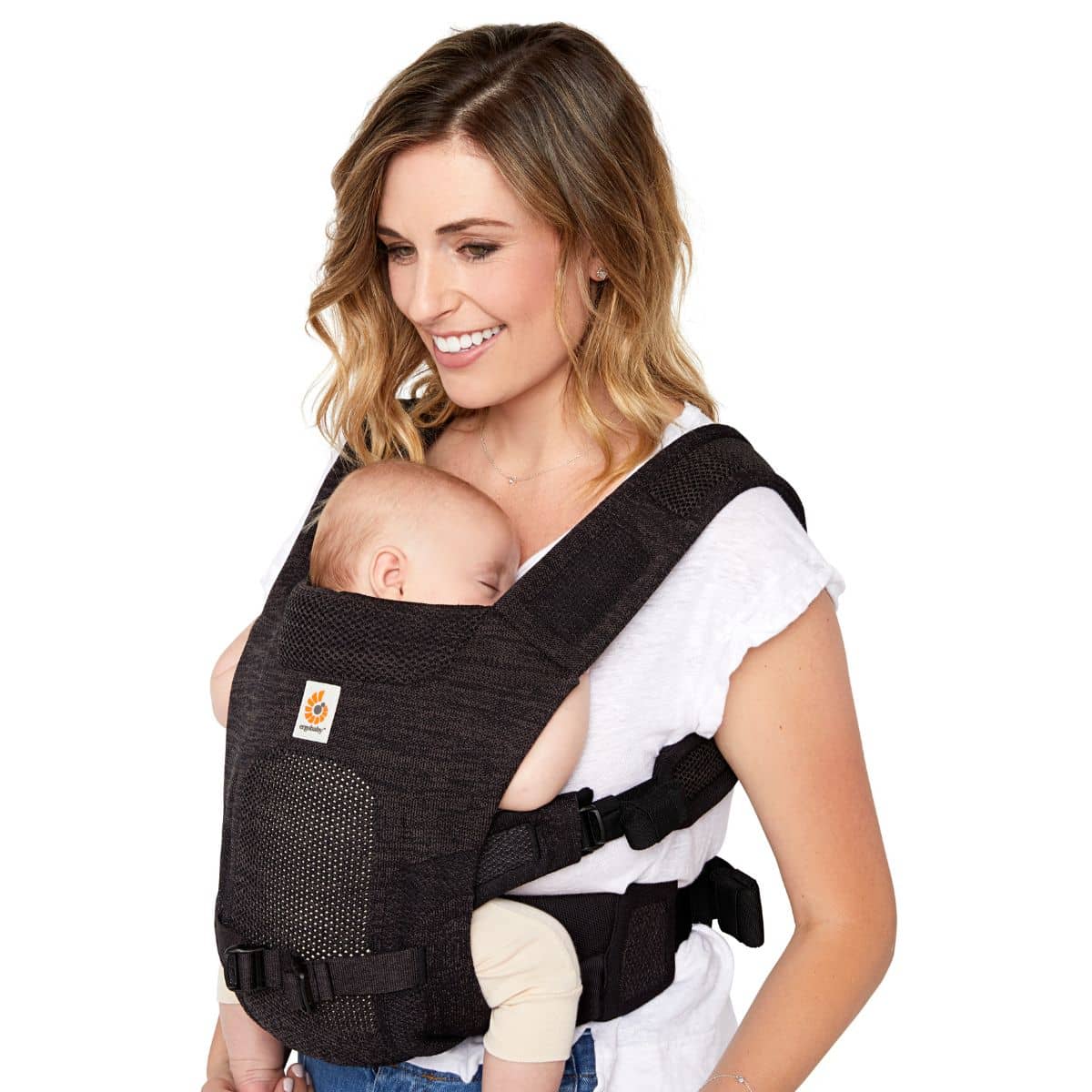 Ergobaby Aerloom Baby Carrier - Charcoal/Black - Image 4