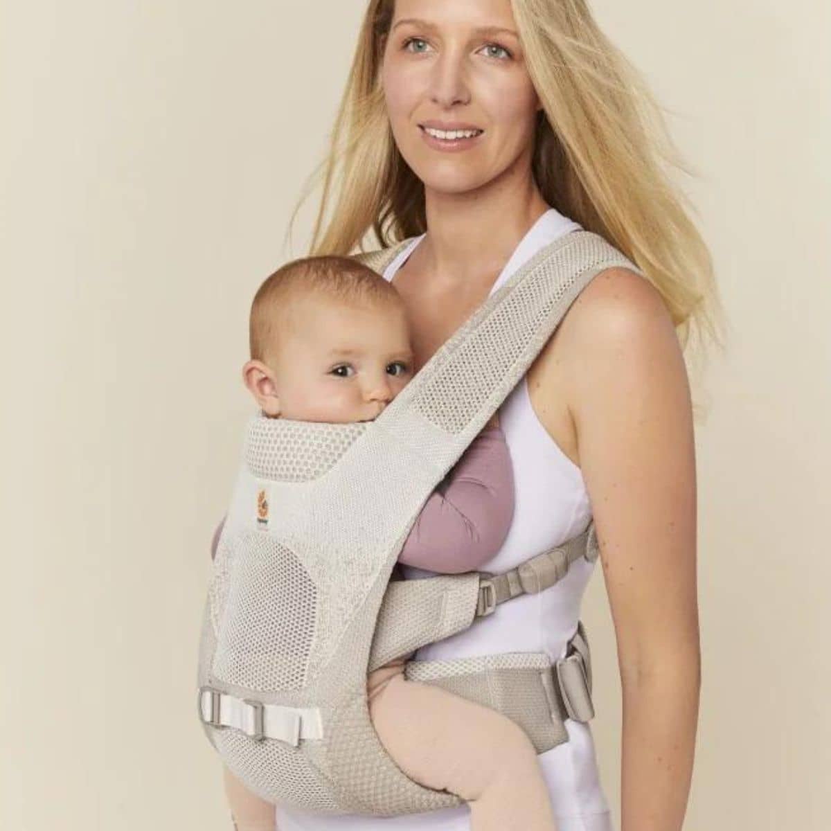 Ergobaby Aerloom Baby Carrier - Sandstone - Image 5