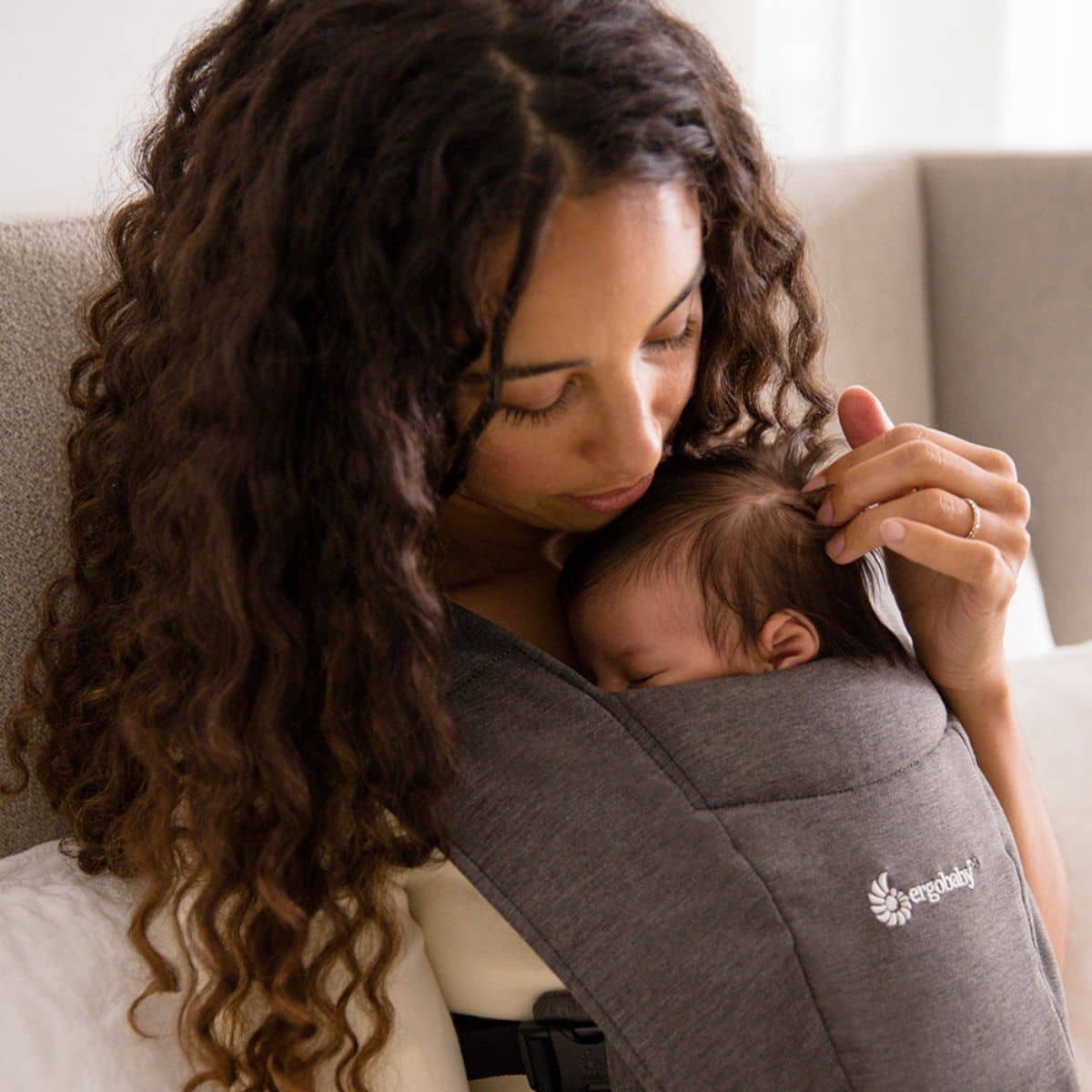 Ergobaby Embrace Baby Carrier - Heather Grey - Image 5