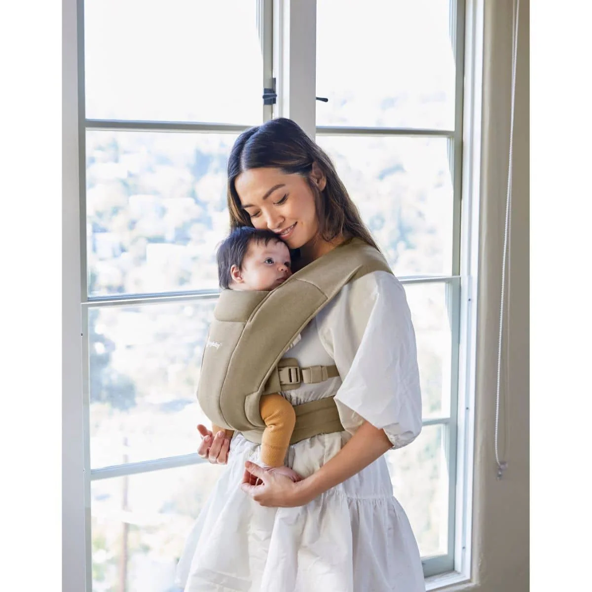 Ergobaby Embrace Baby Carrier - Soft Olive - Image 6