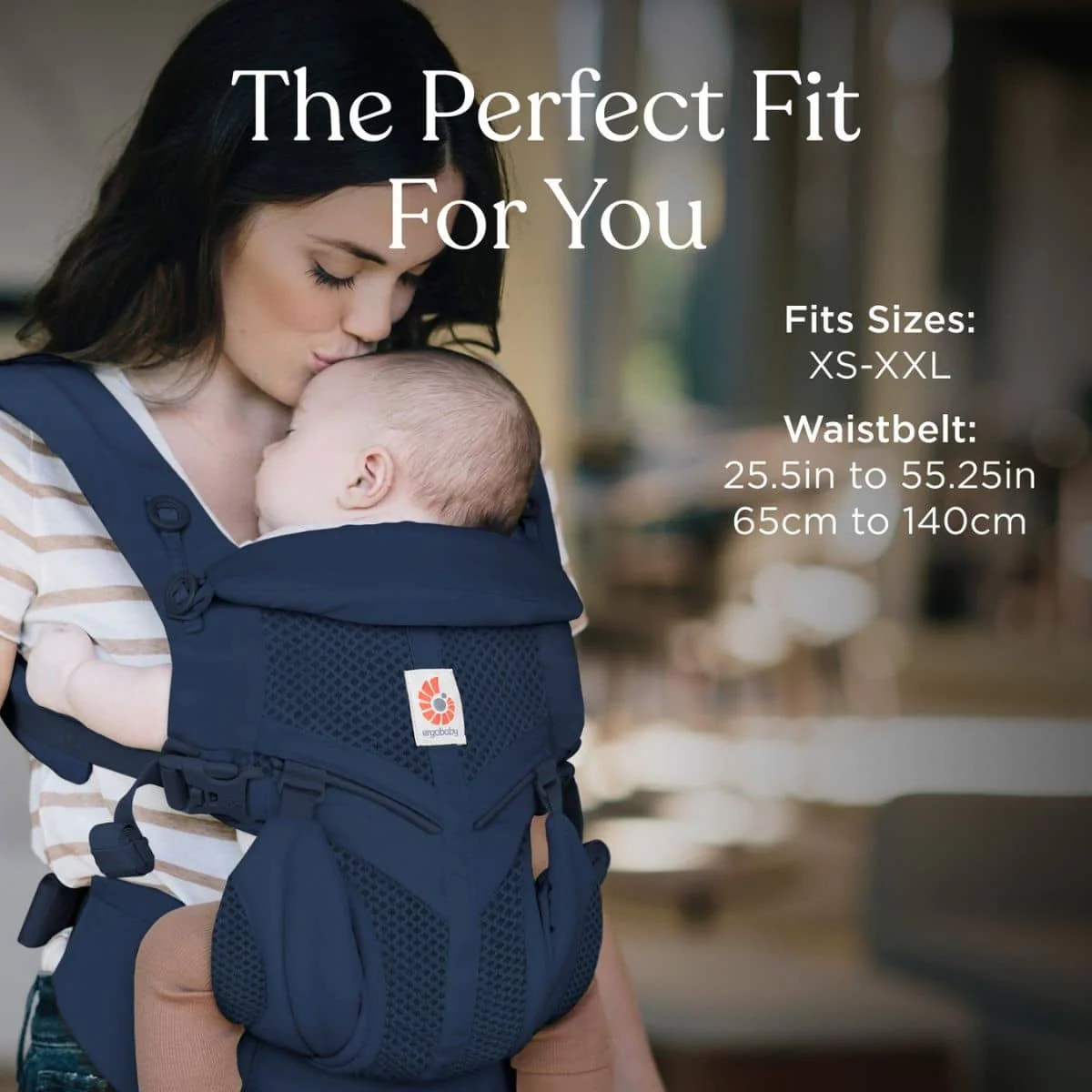 Ergobaby Omni Classic Mesh Baby Carrier - Midnight Blue - Image 2