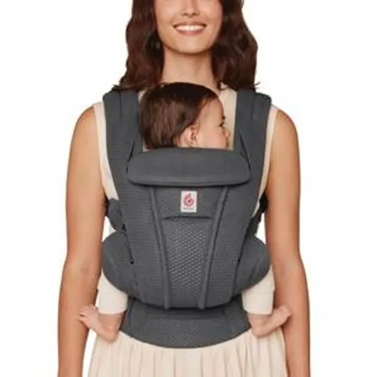 Ergobaby Omni Deluxe Mesh Baby Carrier - Graphite Grey - Image 2
