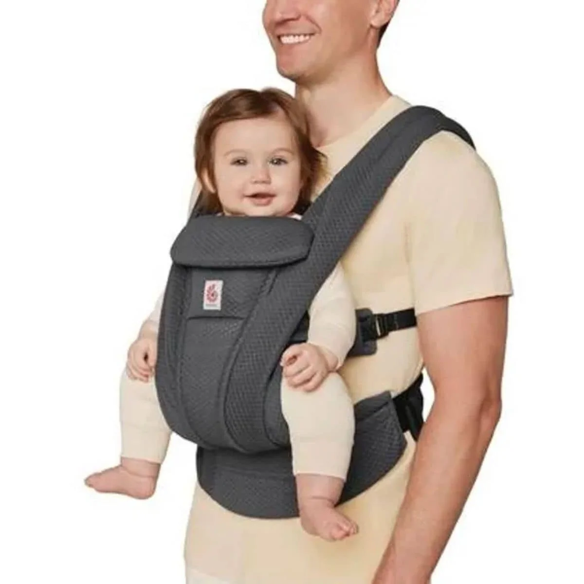 Ergobaby Omni Deluxe Mesh Baby Carrier - Graphite Grey - Image 5