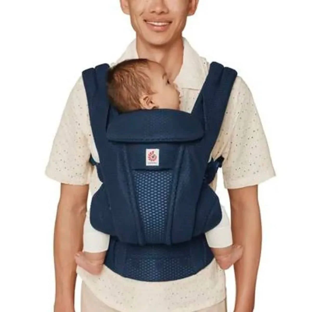 Ergobaby Omni Deluxe Mesh Baby Carrier - Midnight Blue - Image 2