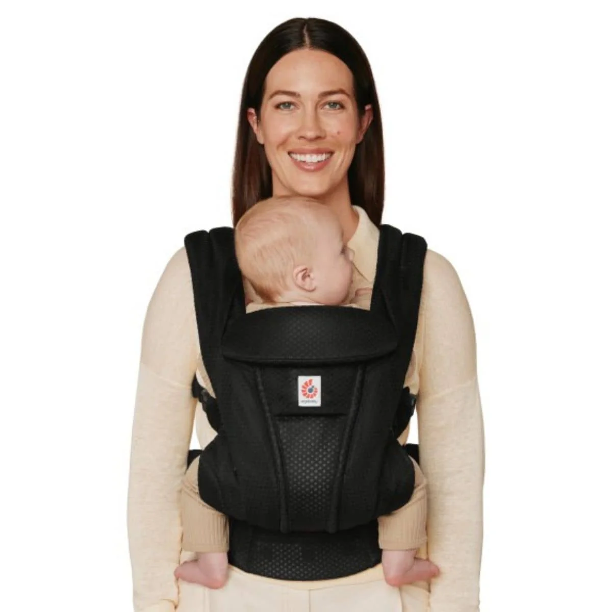 Ergobaby Omni Deluxe Mesh Baby Carrier - Onyx Black - Image 2