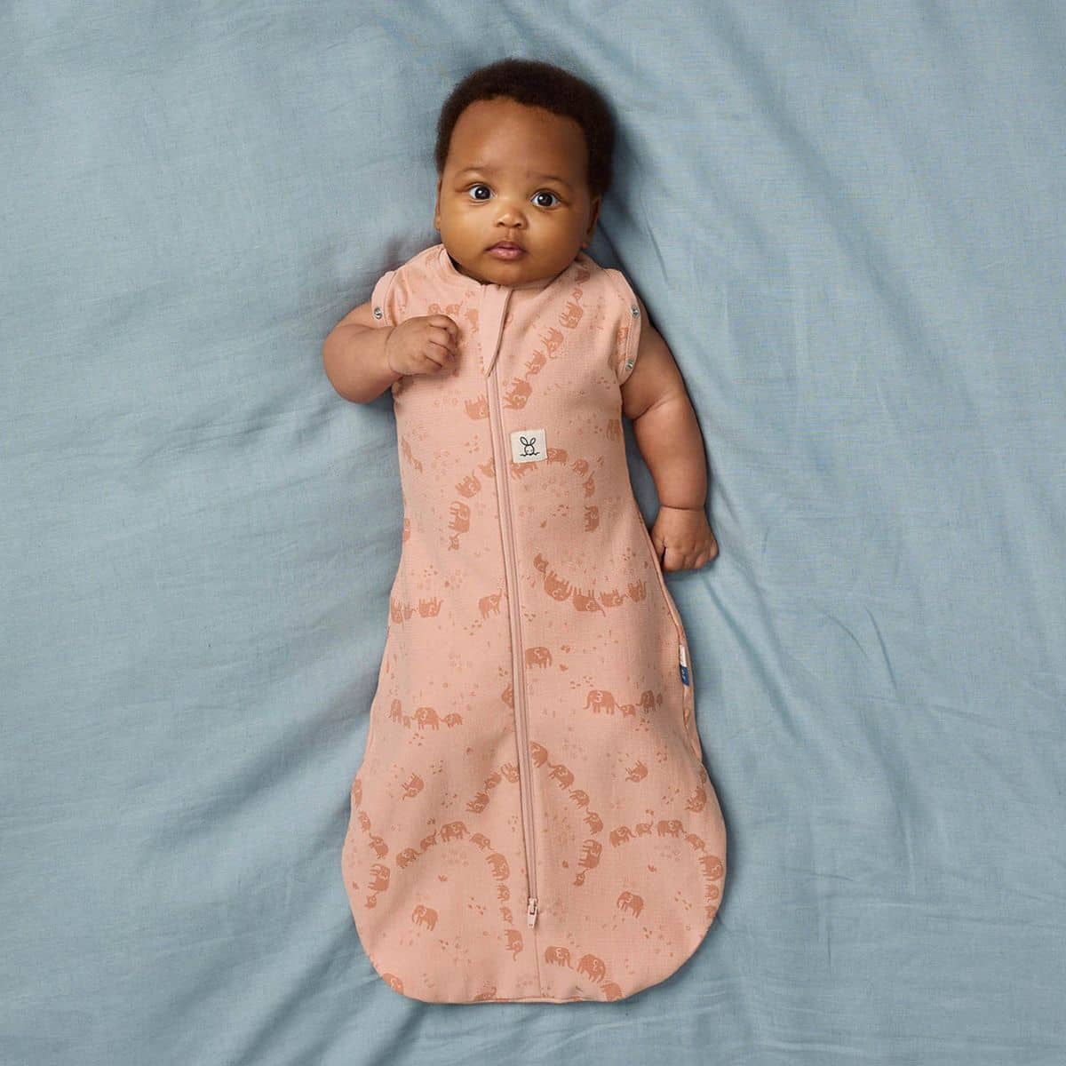 ergoPouch Cocoon Swaddle Bag 1.0 TOG - Elephant Parade - Image 5