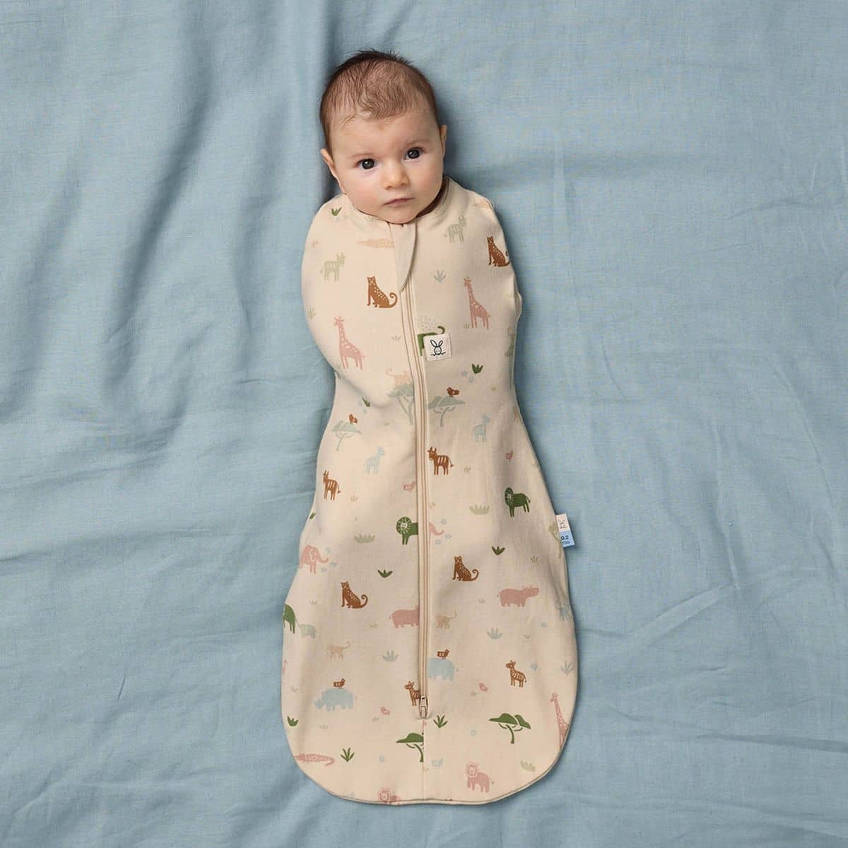 ergoPouch Cocoon Swaddle Bag 1.0 TOG - Savannah - 3 to 6 Months - Image 2