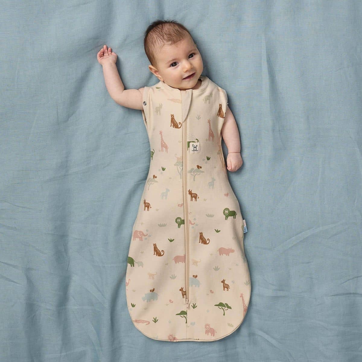 ergoPouch Cocoon Swaddle Bag 1.0 TOG - Savannah - 3 to 6 Months - Image 4