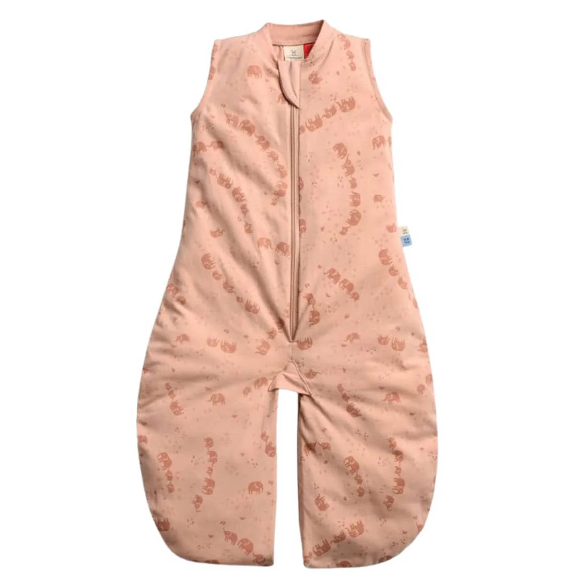 ergoPouch Jersey Sleep Suit Bag 0.2 TOG - Elephant Parade - 3 to 12 Months