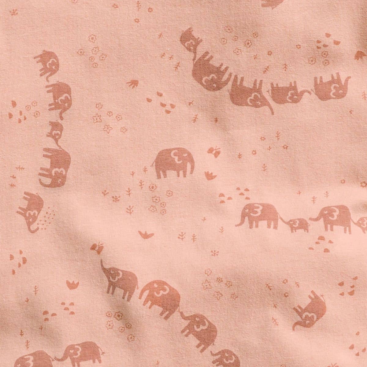 ergoPouch Cocoon Swaddle Bag 0.2 TOG - Elephant Parade - Image 7