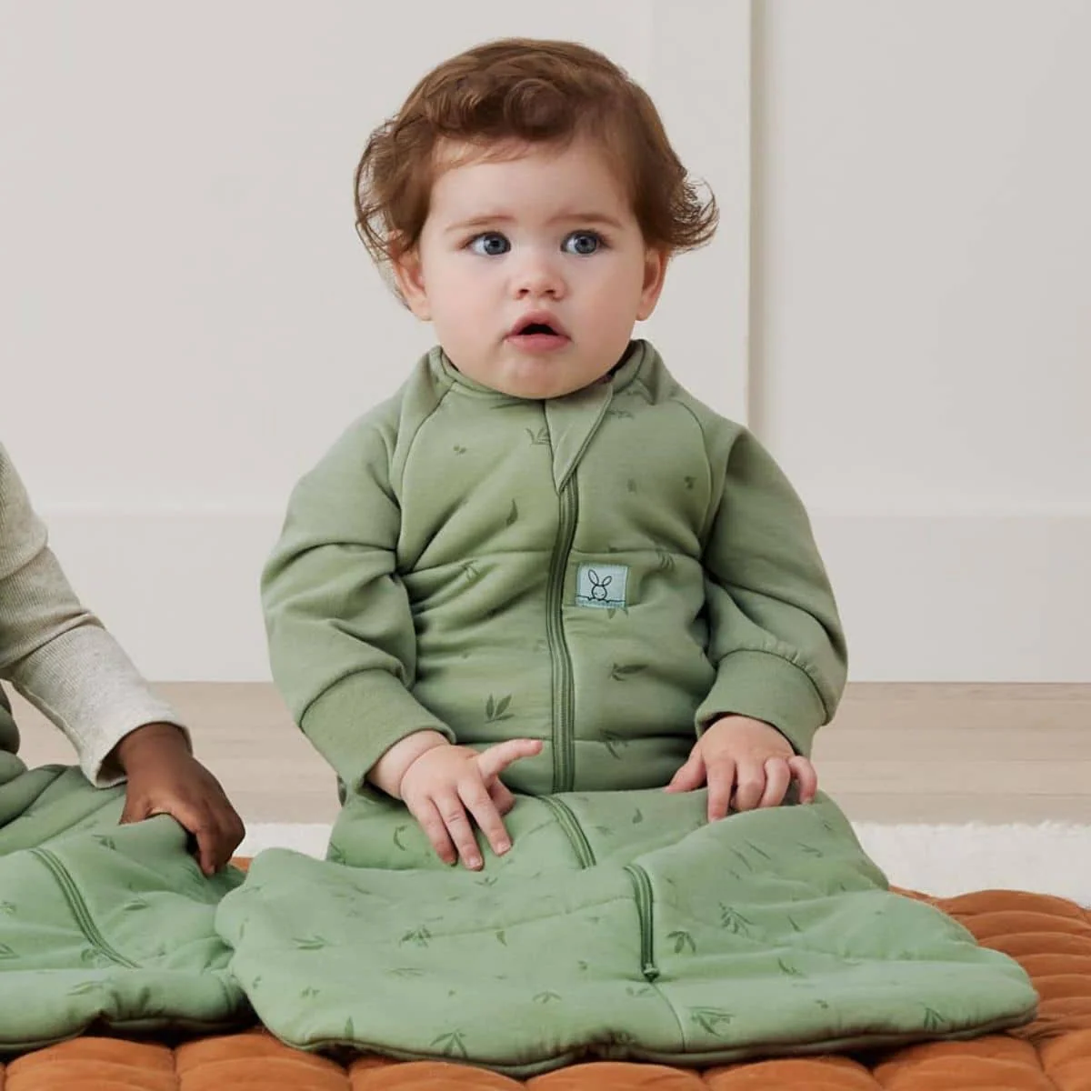ergoPouch Sleeping Bag 3.5 TOG with Sleeves - Willow - Image 4
