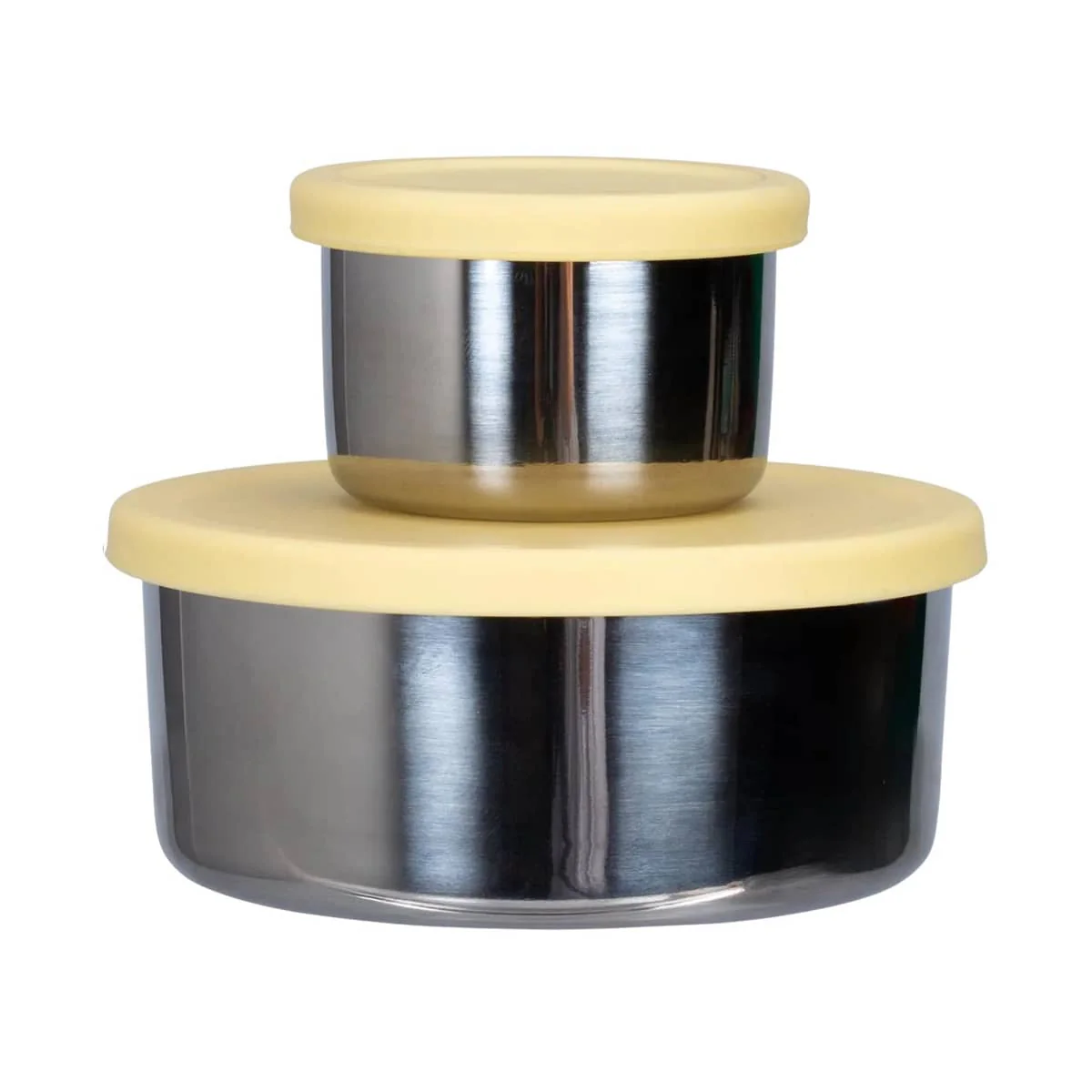 Ever Eco Stainless Steel Leakproof Snack Pods - Buttercup