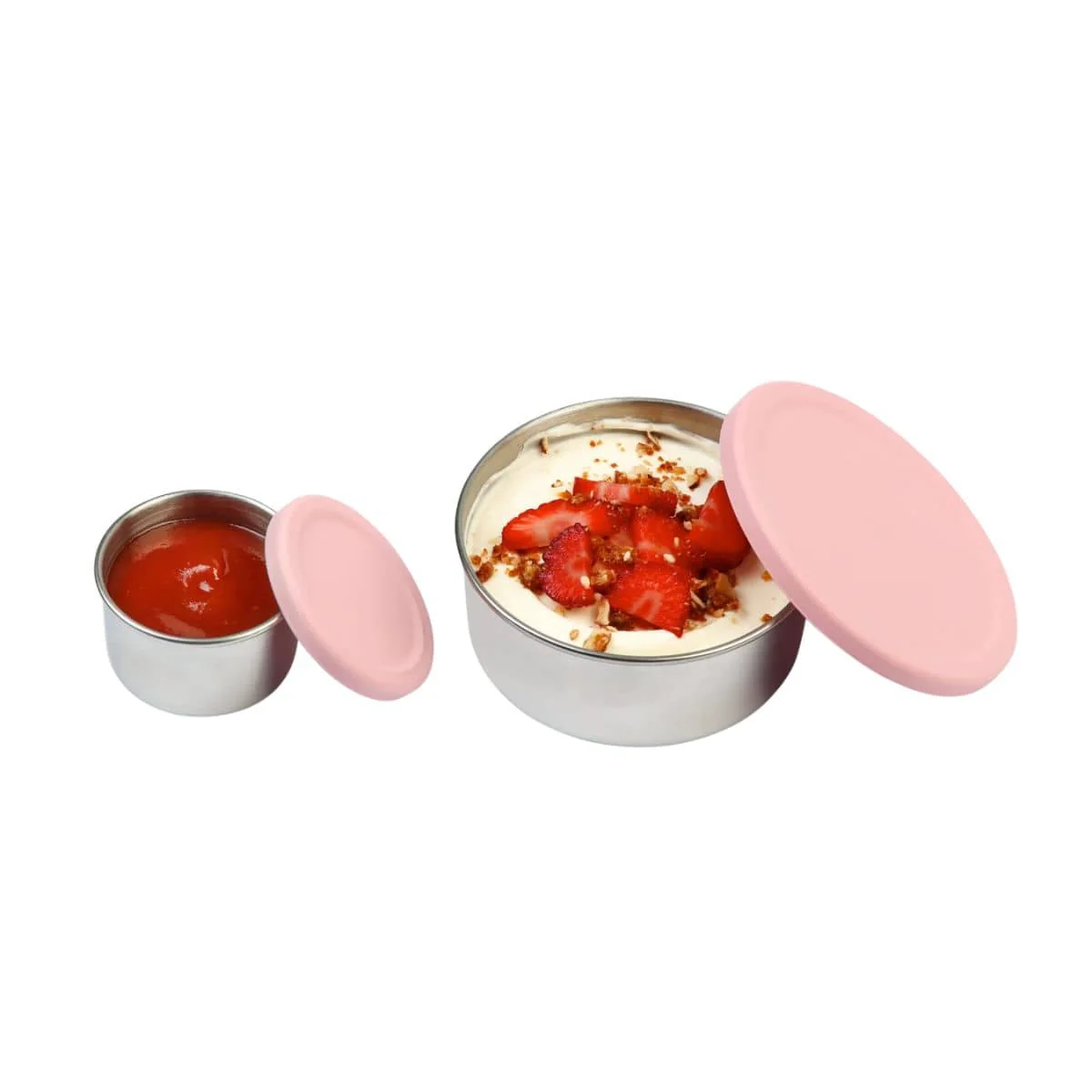 Ever Eco Stainless Steel Leakproof Snack Pods - Sorbet - Image 2