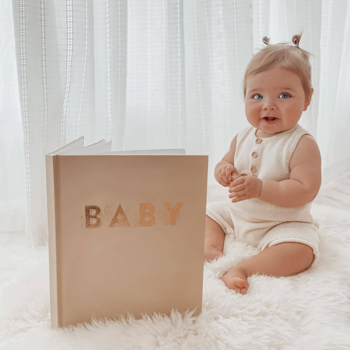 Fox & Fallow Baby Book - Biscuit - Image 5