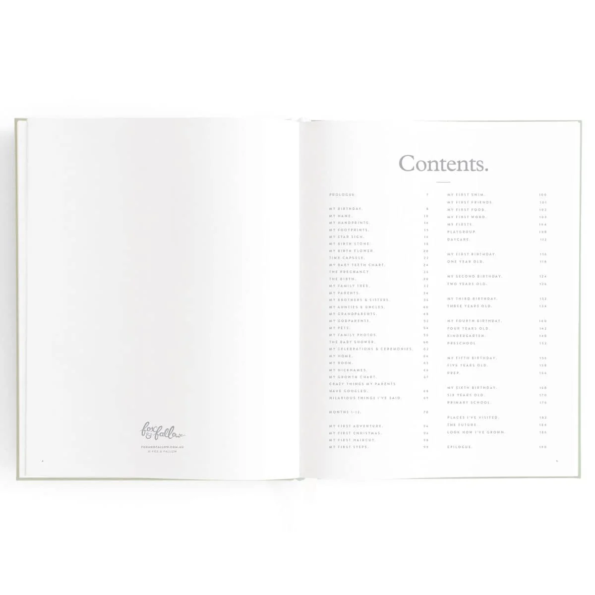 Fox & Fallow Baby Book - Powder - Image 6