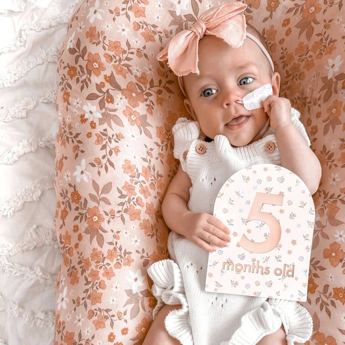 Fox & Fallow Baby Milestone Cards - Broderie - Image 13