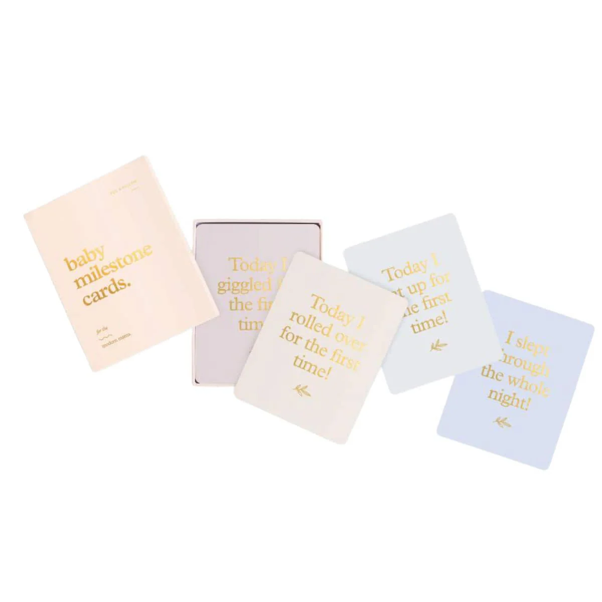Fox & Fallow Baby Milestone Cards - Cream - Image 13