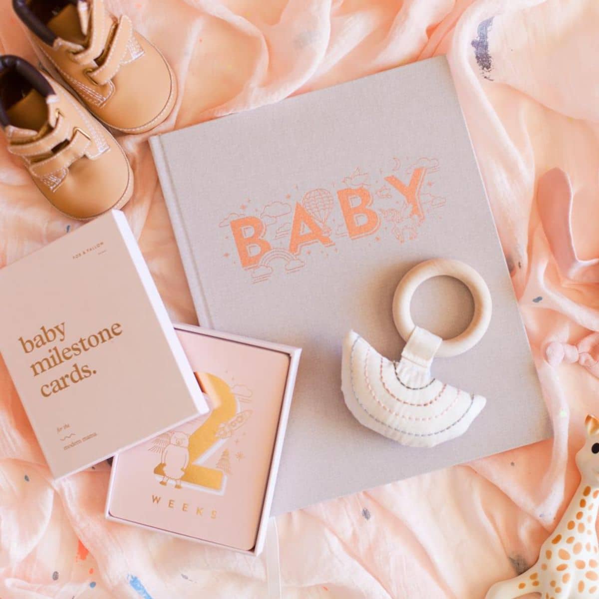 Fox & Fallow Baby Milestone Cards - Cream - Image 16