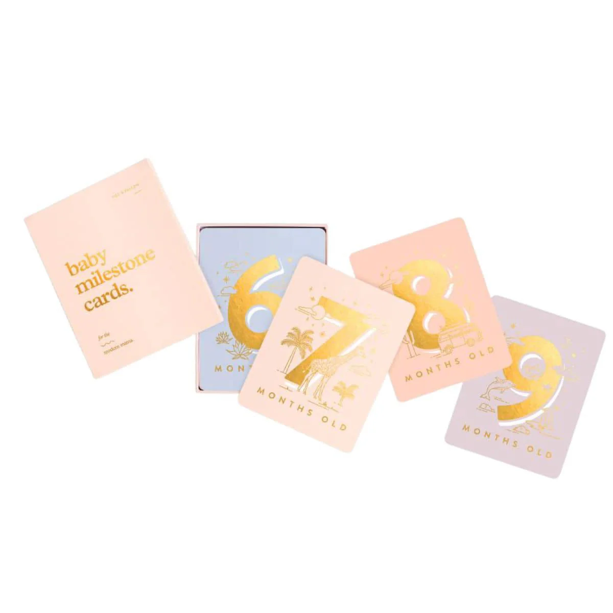 Fox & Fallow Baby Milestone Cards - Cream - Image 17
