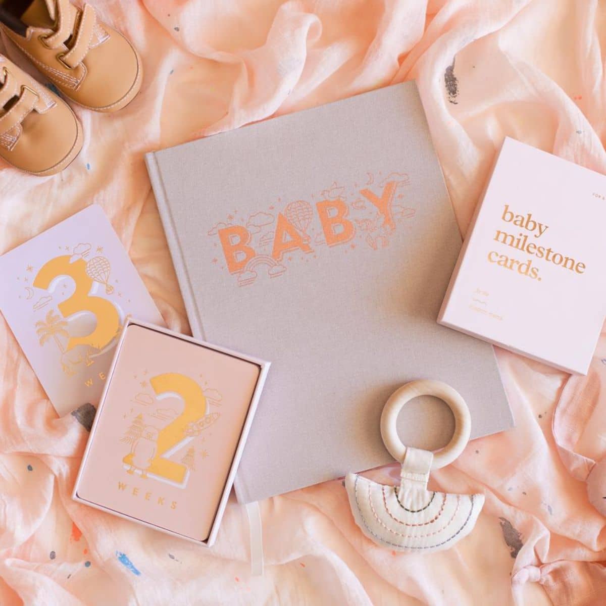 Fox & Fallow Baby Milestone Cards - Cream - Image 18