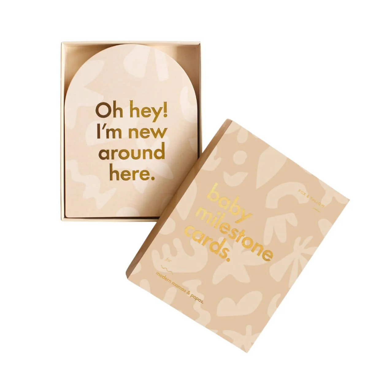Fox & Fallow Baby Milestone Cards - Helios - Image 3